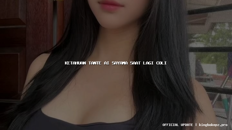 ketahuan tante ai sayama saat lagi coli