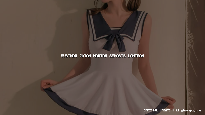 subindo jatah mantan sehabis lahiran