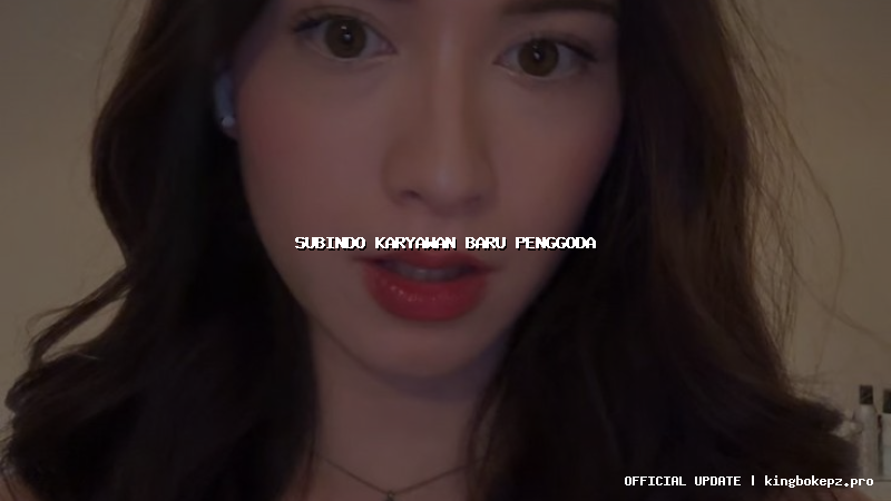 subindo karyawan baru penggoda