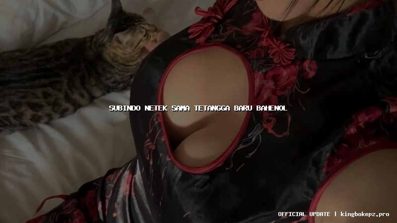 subindo netek sama tetangga baru bahenol